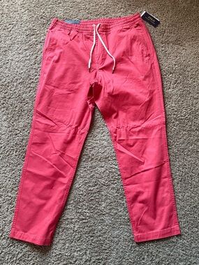 Polo Ralph Lauren Pink Drawstring Joggers